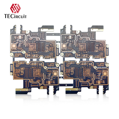 HDI บอร์ดความถี่สูง RIGID PCB FR4 TG150 S1150G ขนาดหลุมขั้นต่ํา 0.1mm
