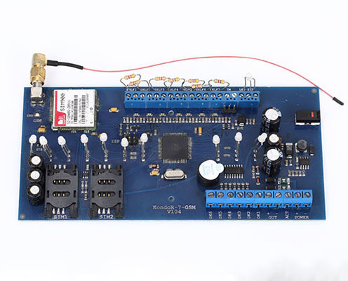 การสื่อสารที่กําหนดเอง PCB การประกอบการ GSM ระบบเตือน