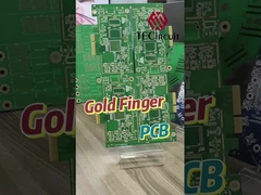 Gold Finger PCB Board ความถี่สูง RIGID PCB OEM สําหรับการสื่อสารโมดูล