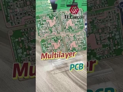 6 ชั้น FR4 RIGID Multilayer PCB Circuit Board บริการจอ PCB ที่หยุดเดียว