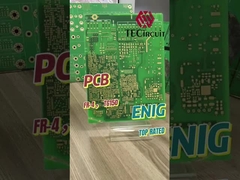 18 ชั้น PCB ความถี่สูง HDI RIGID PCB หลายชั้น